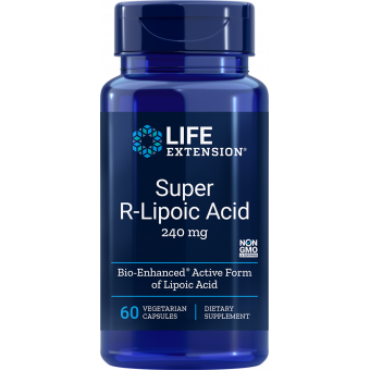 Life Extension Super R-Lipoic Acid kyselina lipoová 60 kapsúl