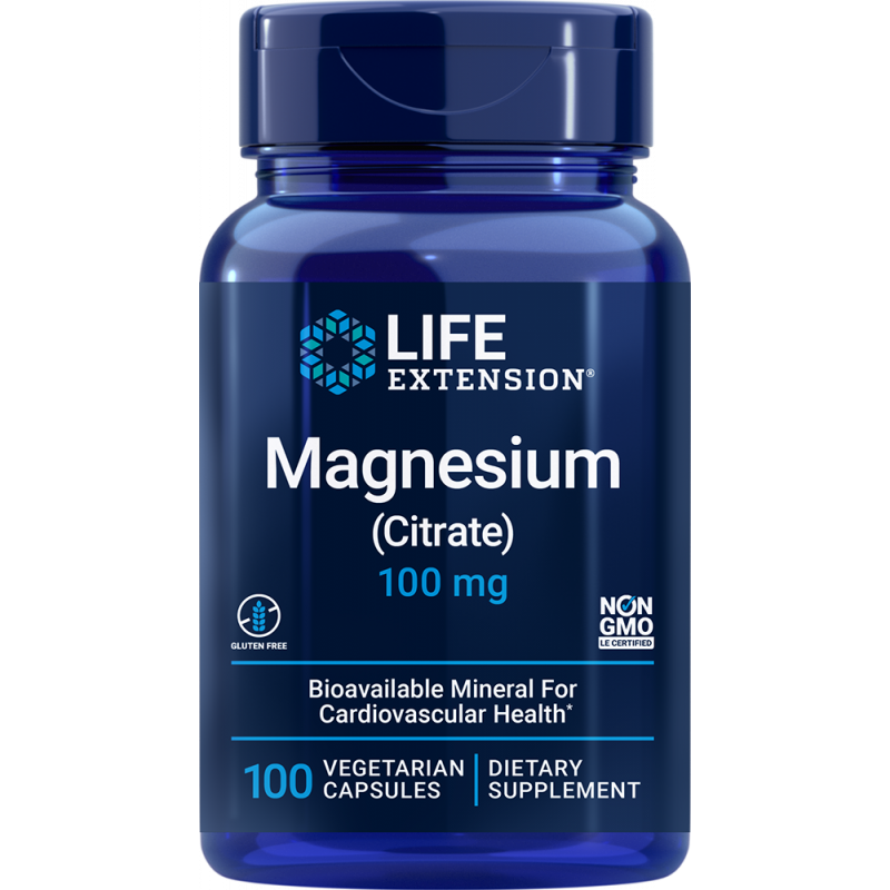 Life Extension Magnesium Citrate 100 kapsúl