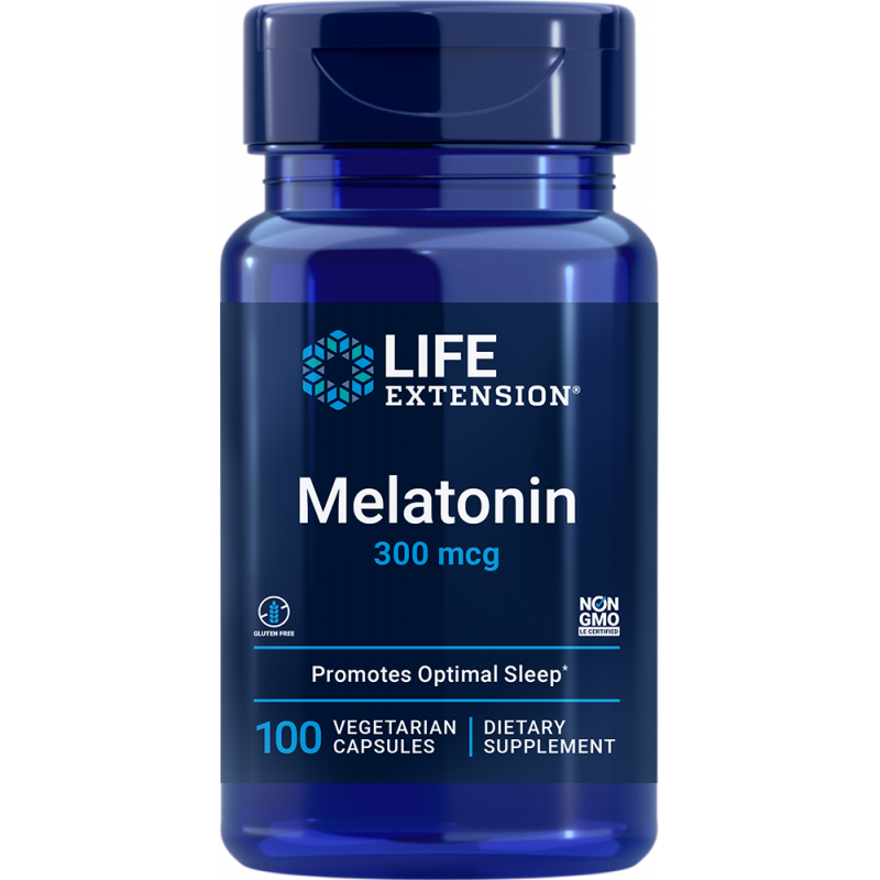 Life Extension Melatonin 100 ks 300 mcg