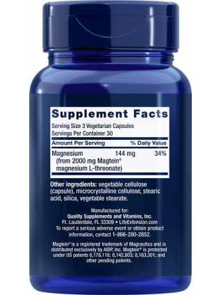 Life Extension Neuro-Mag Magnesium L-Threonate 90 ks