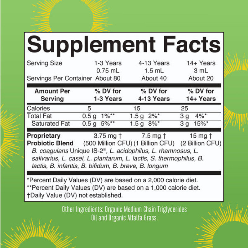 Mary Ruth's Bio probiotiká tekuté bez príchute