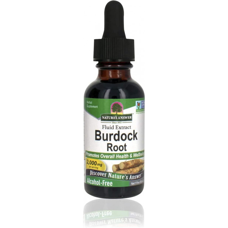 Nature's Answer Lopúch väčší bylinné kvapky 30 ml