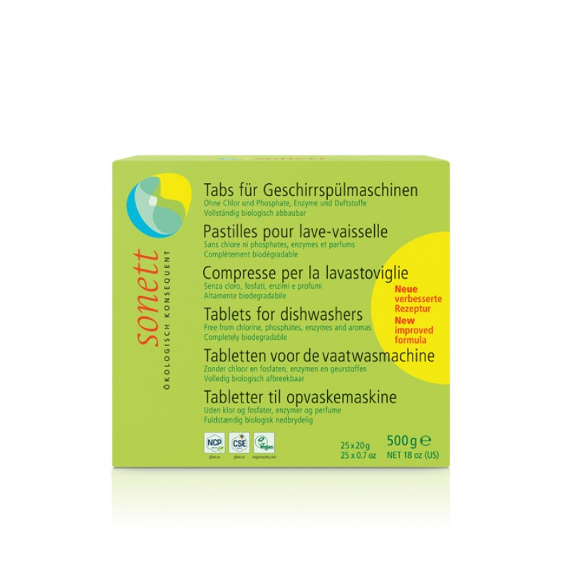 Sonett tablety do umývačky riadu, 25 ks