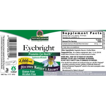 Nature's Answer Očianka rostkovova tekutý extrakt 30 ml