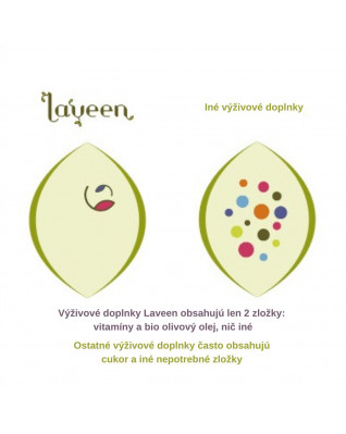 Laveen Vitamín D3 K2 pre bábätká a deti olivové kvapky 30 ml