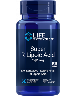 Life Extension Super R-Lipoic Acid kyselina lipoová 60 kapsúl