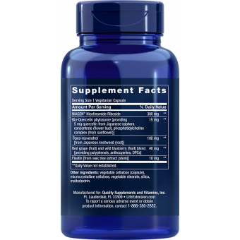 Life Extension NAD+ Cell Regenerator a Resveratrol 30 rastlinných kapsúl