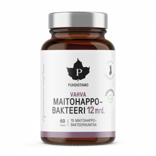 Puhdistamo Probiotiká Strong Lactic Acid Bacteria 12 mld.